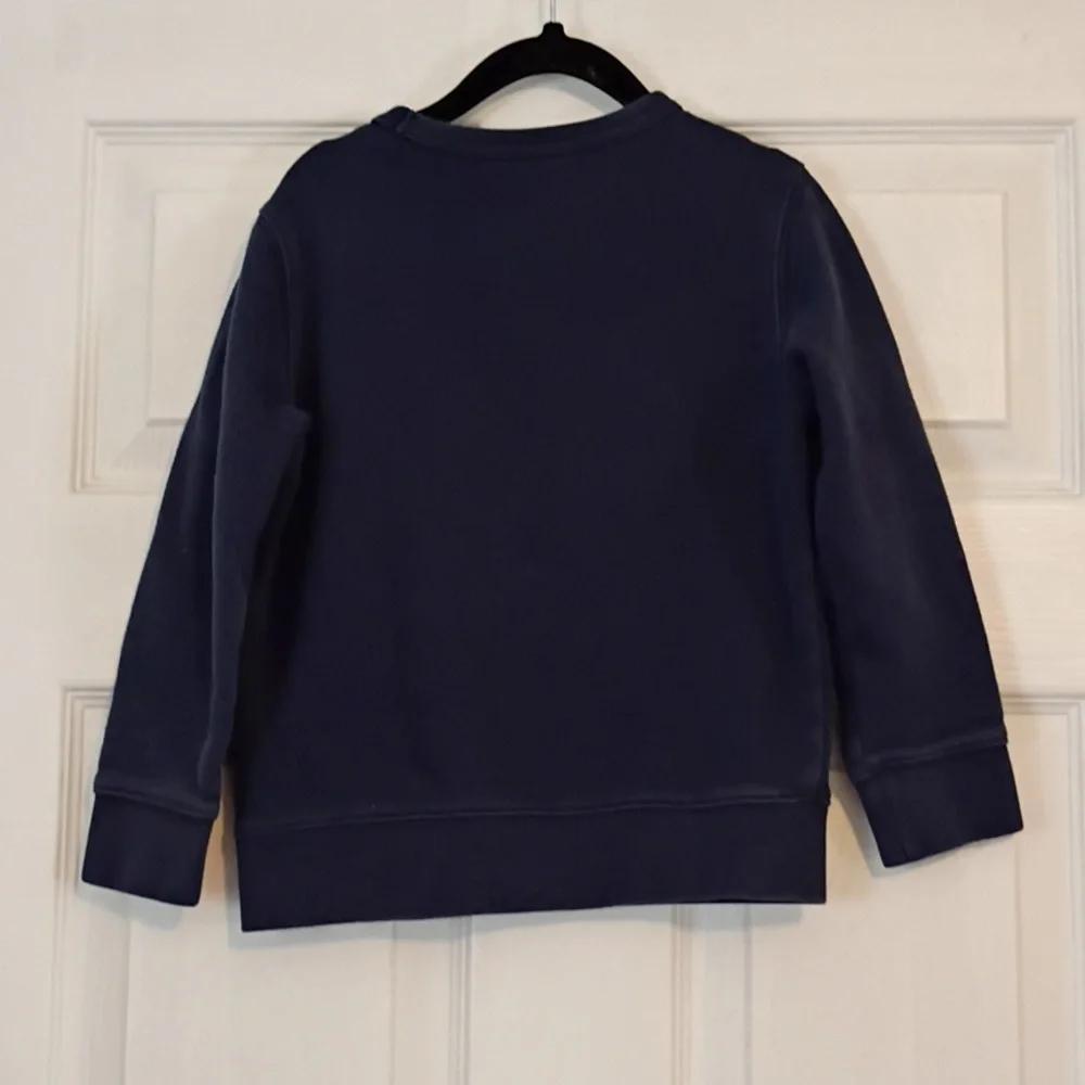 GAP Disney Kids Sweatshirt with Mickey Mouse Size 5 Navy Blue